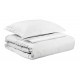 BEAUTY HOME ΠΑΠΛΩΜΑΤΟΘΗΚΗ ΞΕΝΟΔΟΧΕΙΟΥ ΜΟΝΗ RIBBON ART Ε1236 230TC SATIN STRIPE PERCAL PENNIE 70%COT-30%POL 170X245 ΛΕΥΚΟ      