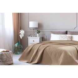 ΠΙΚΕ ΚΟΥΒΕΡΤΑ ΜΟΝΗ WAFFLE 170X240 ΓΚΡΙ BEAUTY HOME