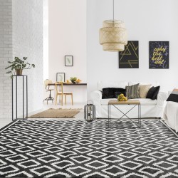 ΠΑΤΑΚΙ VIBE ART 9577 67X150 STONE WHITE ΑΝΘΡΑΚΙ ΛΕΥΚΟ BEAUTY HOME