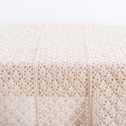 BEAUTY HOME ΡΑΝΝΕΡ ΔΑΝΤΕΛΑ ΚΥΚΛΑΜΙΝΟ ΤΡΙΠΛΗ   45 CM X 250 CM   