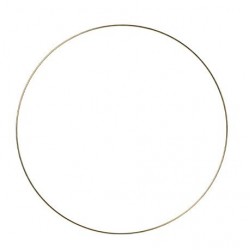 BEAUTY HOME ΜΕΤΑΛΛΙΚΟΣ ΚΥΚΛΟΣ ΧΡΥΣΟΣ 40 CM      