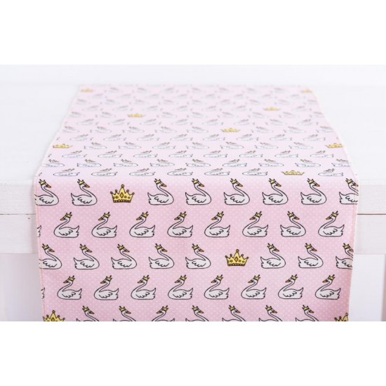BEAUTY HOME ΡΑΝΝΕΡ ΚΥΚΝΟΣ ΜΕ ΚΟΡΩΝΑ   34 CM X 1,5 M   