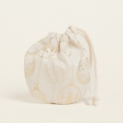 BEAUTY HOME ΠΟΥΓΚΙ ΟΒΑΛ ΜΕ ΚΟΡΔΟΝΙ 13 X 14 CM ΖΑΚΑΡ ΧΡΙΣΤΟΥΓΕΝΝΙΑΤΙΚΕΣ ΜΠΑΛΕΣ      