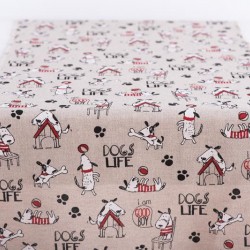 BEAUTY HOME ΡΑΝΝΕΡ DOGS LIFE   34 CM X 2.5 M   