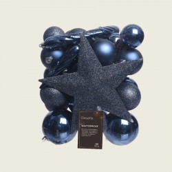 BEAUTY HOME ΑΘΡΑΥΣΤΑ ΣΤΟΛΙΔΙΑ ΣΚΟΥΡΟ ΜΠΛΕ 33 ΤΜΧ Ø 5-8 CM      