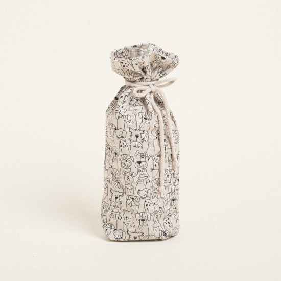 BEAUTY HOME ΜΠΟΥΚΑΛΟΘΗΚΗ ΜΕ ΚΟΡΔΟΝΙ 33 X 15 CM  ΠΕΡΙΓΡΑΜΜΑ ΣΚΥΛΑΚΙΑ      