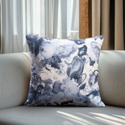 BEAUTY HOME ΜΑΞΙΛΑΡΟΘΗΚΗ ΜΠΛΕ ΛΟΥΛΟΥΔΙΑ   85 X 85 CM   