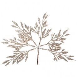 BEAUTY HOME ΚΛΑΔΑΚΙ ΜΕ ΦΥΛΛΩΜΑΤΑ ΓΚΛΙΤΕΡ 20 CM      