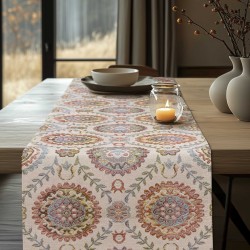 BEAUTY HOME ΡΑΝΝΕΡ ΣΤΟΦΑ ΙΝΔΙΚΟΙ ΚΥΚΛΟΙ   34 CM X 2.5 M   