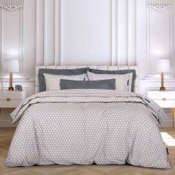 GREENWICH POLO CLUB ΣΕΤ ΣΕΝΤΟΝΙΑ KING ESSENTIAL 2215 BLACK, TAUPE