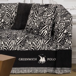 GREENWICH POLO CLUB ΡΙΧΤΑΡΙ 180Χ300 ESSENTIAL 3935 BLACK, TAUPE