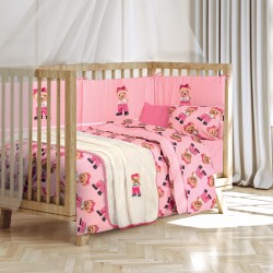 GREENWICH POLO CLUB ΚΟΥΒΕΡΤΑ VELOUR 110X140 ΒΑΒΥ 8839 IVORY, PINK