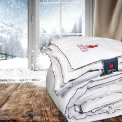 GREENWICH POLO CLUB ΠΑΠΛΩΜΑ 95% ΠΟΥΠΟΥΛΟ 240Χ260 2316 ΛΕΥΚΟ