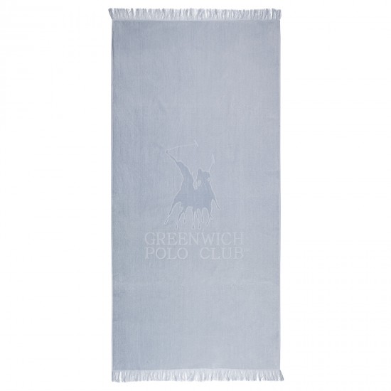 GREENWICH POLO CLUB ΠΕΤΣΕΤΑ ΘΑΛΑΣΣΗΣ 70Χ170 3624 ΑΣΗΜΙ/ΓΚΡΙ
