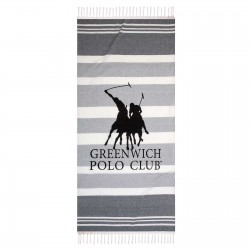 GREENWICH POLO CLUB ΠΕΤΣΕΤΑ-ΠΑΡΕΟ 80Χ170 3841 ΓΚΡΙ