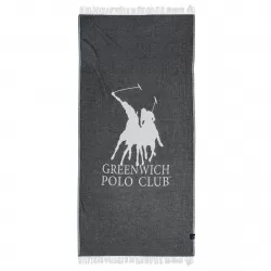 GREENWICH POLO CLUB ΠΕΤΣΕΤΑ ΘΑΛΑΣΣΗΣ 85Χ170 3905 ΙΒΟΥΑΡ, ΜΑΥΡΟ