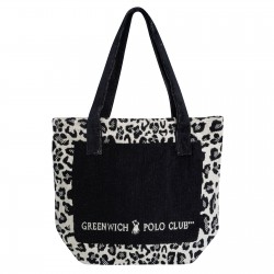 GREENWICH POLO CLUB ΤΣΑΝΤΑ ΘΑΛΑΣΣΗΣ 55Χ40 3861 BEIGE, BLACK