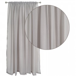 DAS HOME ΚΟΥΡΤΙΝΑ 450Χ270 ΜΕ ΤΡΕΣΑ 2196 ΓΚΡΙ