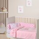 DAS BABY ΚΟΥΒΕΡΤΑ VELOUR 110X140 RELAX 4917 PINK