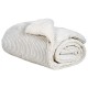 DAS HOME ΚΟΥΒΕΡΤΟΠΑΠΛΩΜΑ SHERPA ΜΟΝΟ 1178 DUSTY IVORY