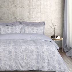 DAS HOME ΣΕΤ ΣΕΝΤΟΝΙΑ ΥΠΕΡΔΙΠΛΑ HAPPY FLANNEL 9636 GREY, IVORY