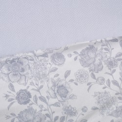 DAS HOME ΣΕΤ ΣΕΝΤΟΝΙΑ ΥΠΕΡΔΙΠΛΑ HAPPY FLANNEL 9636 GREY, IVORY