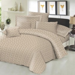 ΖΕΥΓΟΣ ΜΑΞΙΛΑΡΟΘΗΚΕΣ ΚΟΜΒΟΣ COTTON LINE PRINTED FERN BEIGE 50X70
