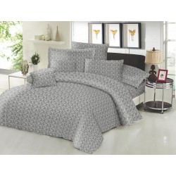 ΖΕΥΓΟΣ ΜΑΞΙΛΑΡΟΘΗΚΕΣ ΚΟΜΒΟΣ COTTON LINE PRINTED FERN GREY 50X70