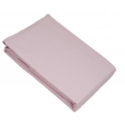ΚΟΥΒΕΡΤΑ ΠΙΚΕ LE BLANC SANFORIZED COTTON 100% PINK ΜΟΝΗ 170X245