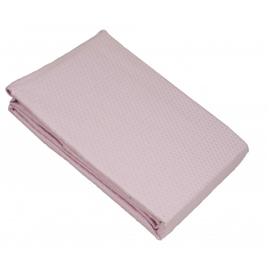 ΚΟΥΒΕΡΤΑ ΠΙΚΕ LE BLANC SANFORIZED COTTON 100% PINK ΜΟΝΗ 170X245
