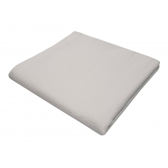 ΚΟΥΒΕΡΤΑ ΠΙΚΕ LE BLANC SANFORIZED COTTON 100% ΜΟΝΗ 170X260 WHITE