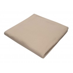 ΚΟΥΒΕΡΤΑ ΠΙΚΕ LE BLANC SANFORIZED COTTON 100% ΜΟΝΗ 170X260 BEIGE