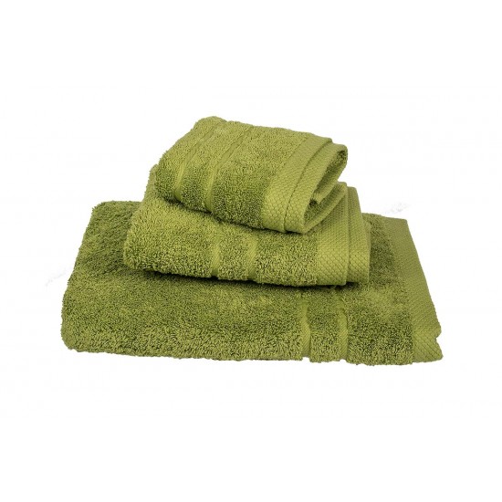 ΣΕΤ ΠΕΤΣΕΤΕΣ 3 ΤΜΧ LE BLANC ΠΕΝΝΙΕ 600ΓΡ/Μ2 OLIVE (40X60, 50X95, 80X145)