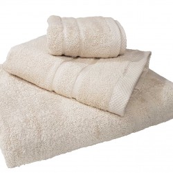 ΣΕΤ ΠΕΤΣΕΤΕΣ 3 ΤΜΧ LE BLANC ΠΕΝΝΙΕ 600ΓΡ/Μ2 BEIGE (40X60, 50X95, 80X145)