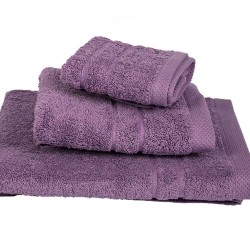 ΣΕΤ ΠΕΤΣΕΤΕΣ 3 ΤΜΧ LE BLANC ΠΕΝΝΙΕ 600ΓΡ/Μ2 LILAC (40X60, 50X95, 80X145)