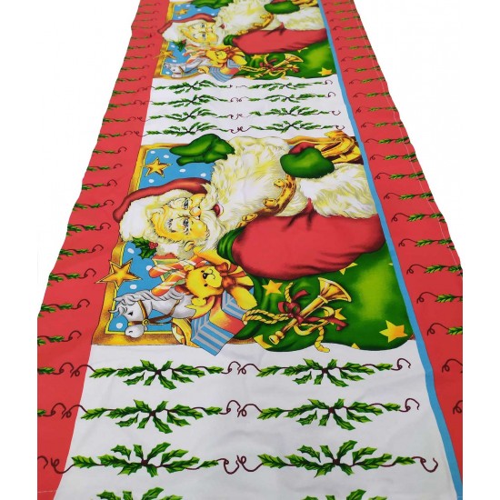ΤΡΑΠΕΖΟΜΑΝΤΙΛΟ ΡΑΝΕΡ 45Χ150  ΚΟΜΒΟΣ SANTA CLAUS