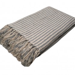 ΡΙΧΤΑΡΙ ΥΦΑΝΤΟ ΚΟΜΒΟΣ ΒΑΜΒΑΚΕΡΟ ΙΝΔΙΑΣ 3Θ NATURAL - LIGHT GREY 180X300