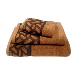 ΠΕΤΣΕΤΑ LE BLANC ΠΕΝΝΙΕ ΖΑΚΑΡ 550GR/M2 MYKONOS BEIGE ΠΡΟΣΩΠΟΥ 50X90
