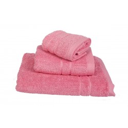 ΠΕΤΣΕΤΑ LE BLANC ΠΕΝΝΙΕ 600ΓΡ/Μ2 PINK ΜΠΑΝΙΟΥ 80X145