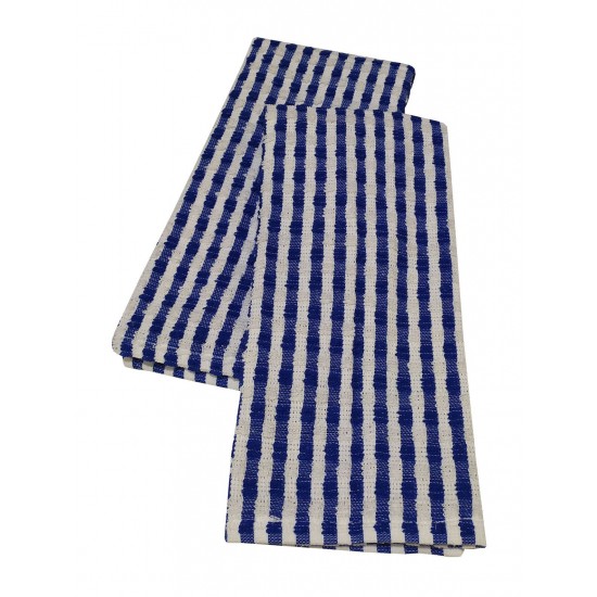 ΣΕΤ ΠΟΤΗΡΟΠΑΝΑ 2ΤΕΜ.ΚΟΜΒΟΣ ΠΕΤΣΕΤΕ 100% COTTON BASIC 40X60 BLUE