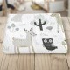 ΚΟΥΒΕΡΛΙ CLEVER FOX GREY 160X220