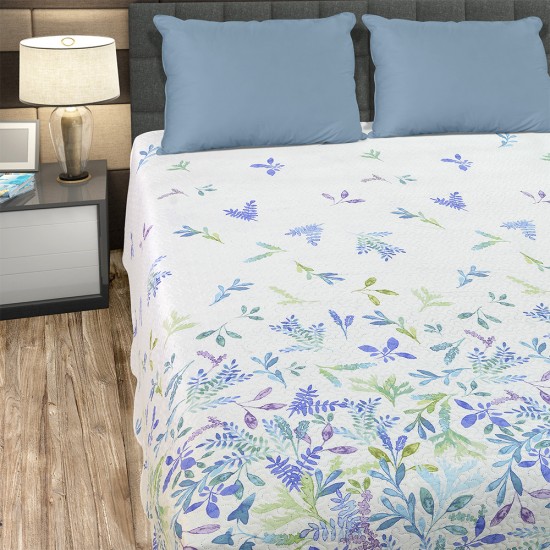 ΚΟΥΒΕΡΛΙ LISCIE WHITE 220X240