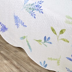 ΚΟΥΒΕΡΛΙ LISCIE WHITE 220X240
