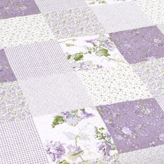 ΚΟΥΒΕΡΛΙ ZIELEN WHITE 220X240