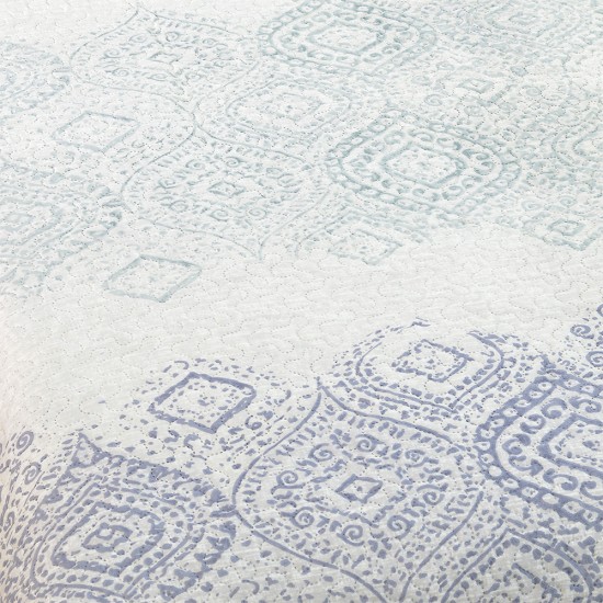 ΚΟΥΒΕΡΛΙ SERY WHITE-GREY 220X240