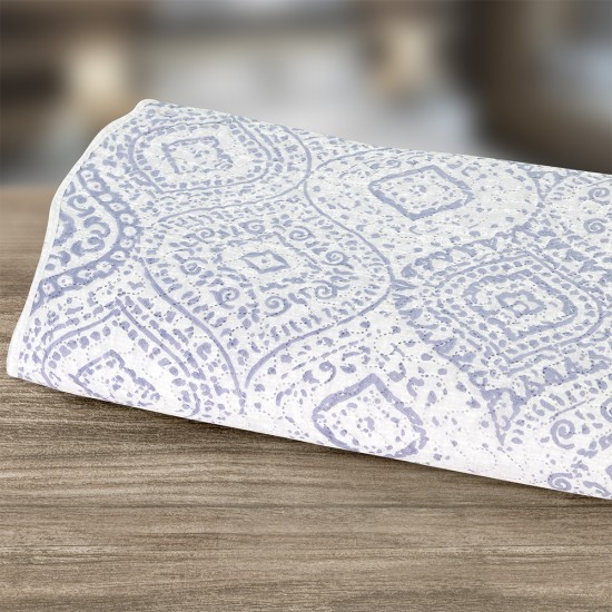 ΚΟΥΒΕΡΛΙ SERY WHITE-GREY 220X240
