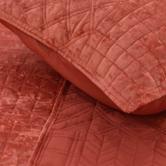 ΚΟΥΒΕΡΛΙ MANTA RED 220X240