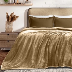 ΚΟΥΒΕΡΤΑ ΒΕΛΟΥΤΕ COBERTOR BEIGE 220X240