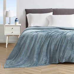 ΚΟΥΒΕΡΤΑ ΒΕΛΟΥΤΕ PELLO BLUE 220X240