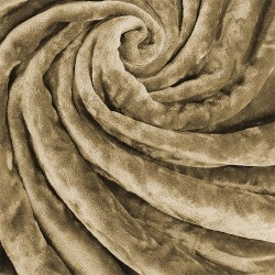 ΚΟΥΒΕΡΤΑ VELLUT MOCCA 220X240